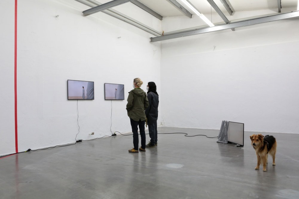 Rosa Menkman, im/possible images, installation view at Lothringer Halle 13, July 2021 © Rosa Menkman