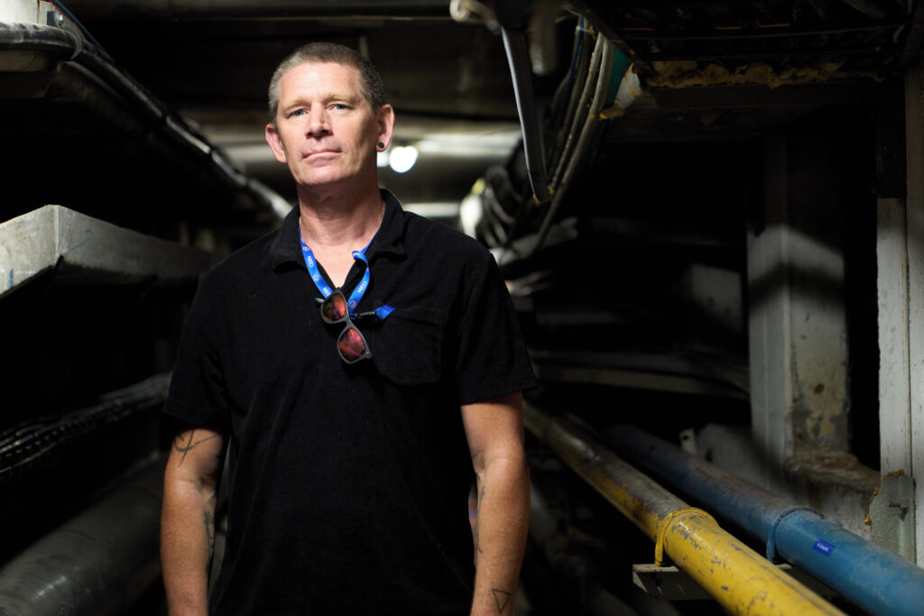 Andy Gracie at CERN