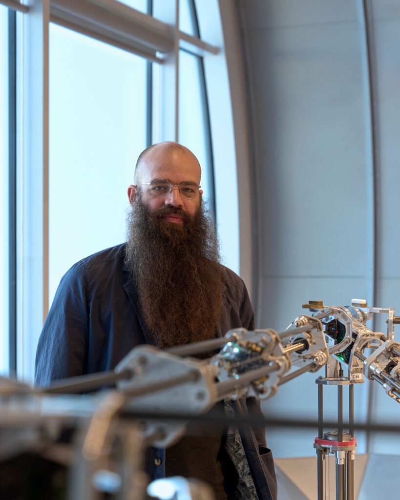 Julius von Bismarck at the CERN Science Gateway (2023). Photo: Marina Cavazza